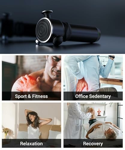 Massagepistole und Anwendungen bei Schmerzen und Erholung